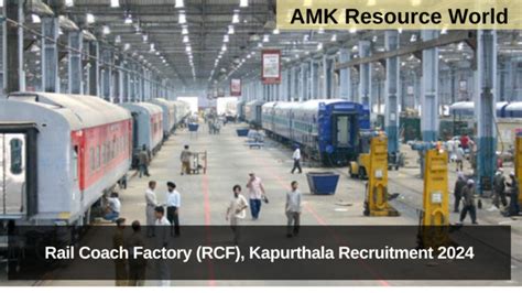 rail coach factory kapurthala recruitment 2018